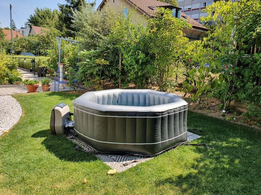 Appartement Dans Un Jardin Geneva Bagian luar foto